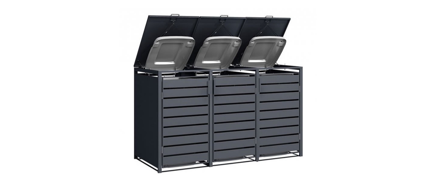 Waste container storage