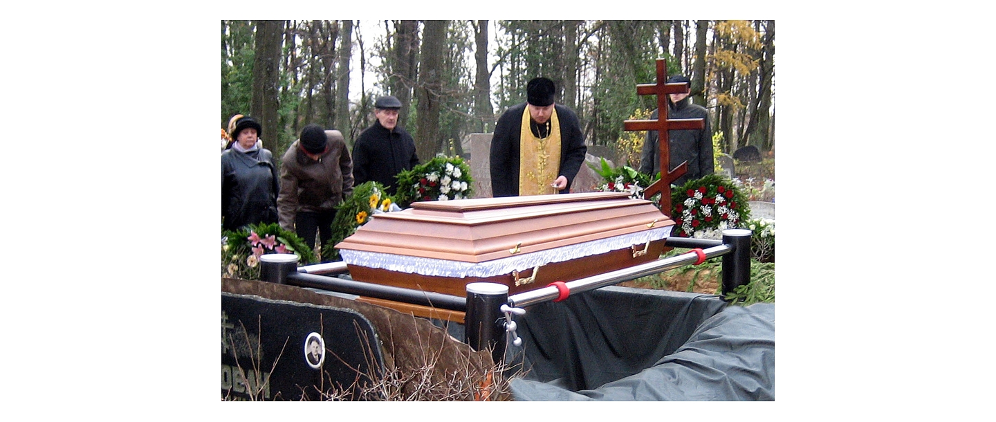 The spiritual ceremony at the funeral