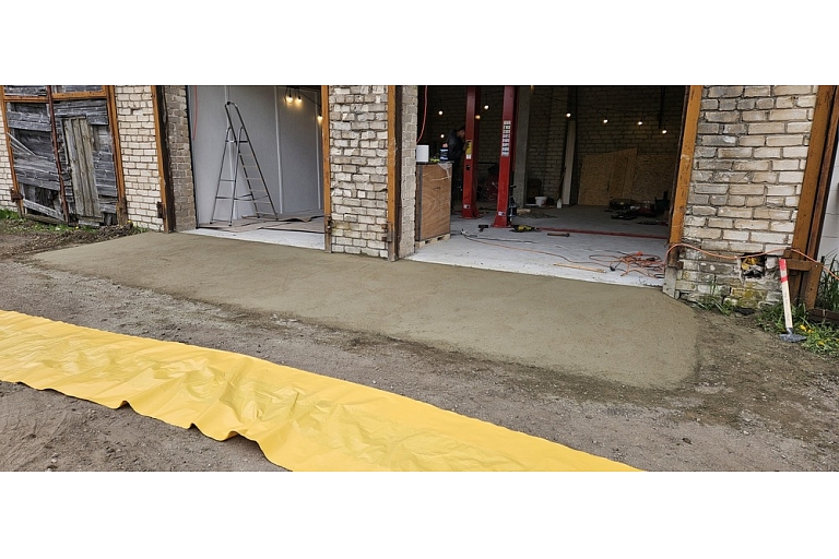 Concrete floors