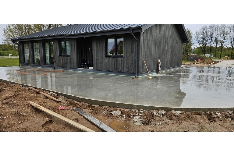 Concrete floors