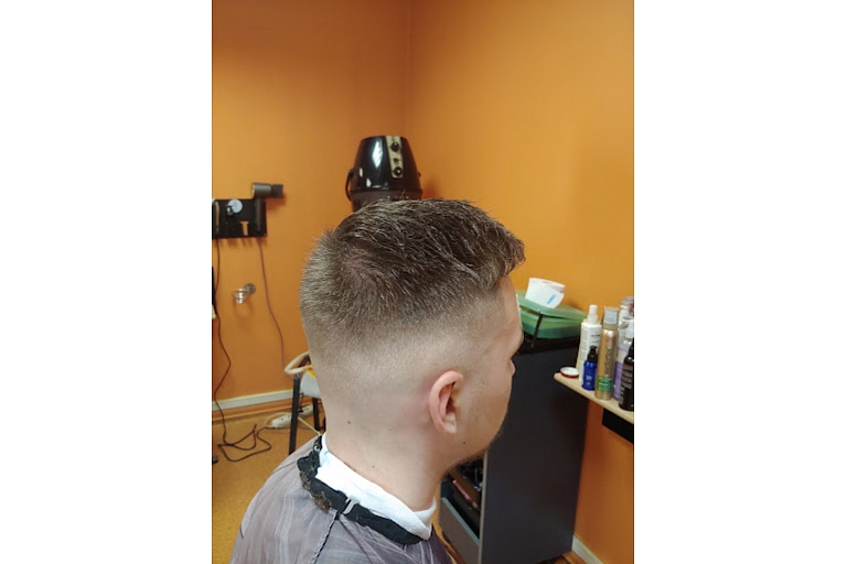 Hairstyle for a man