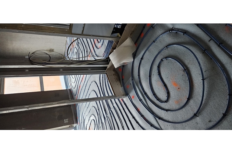 Heated floors