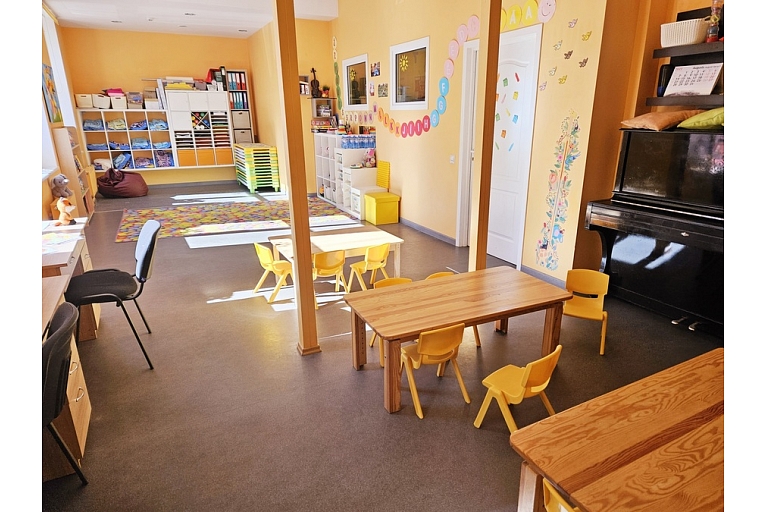 Rotaļu un mācību telpa bērnudārzā "Augsim".