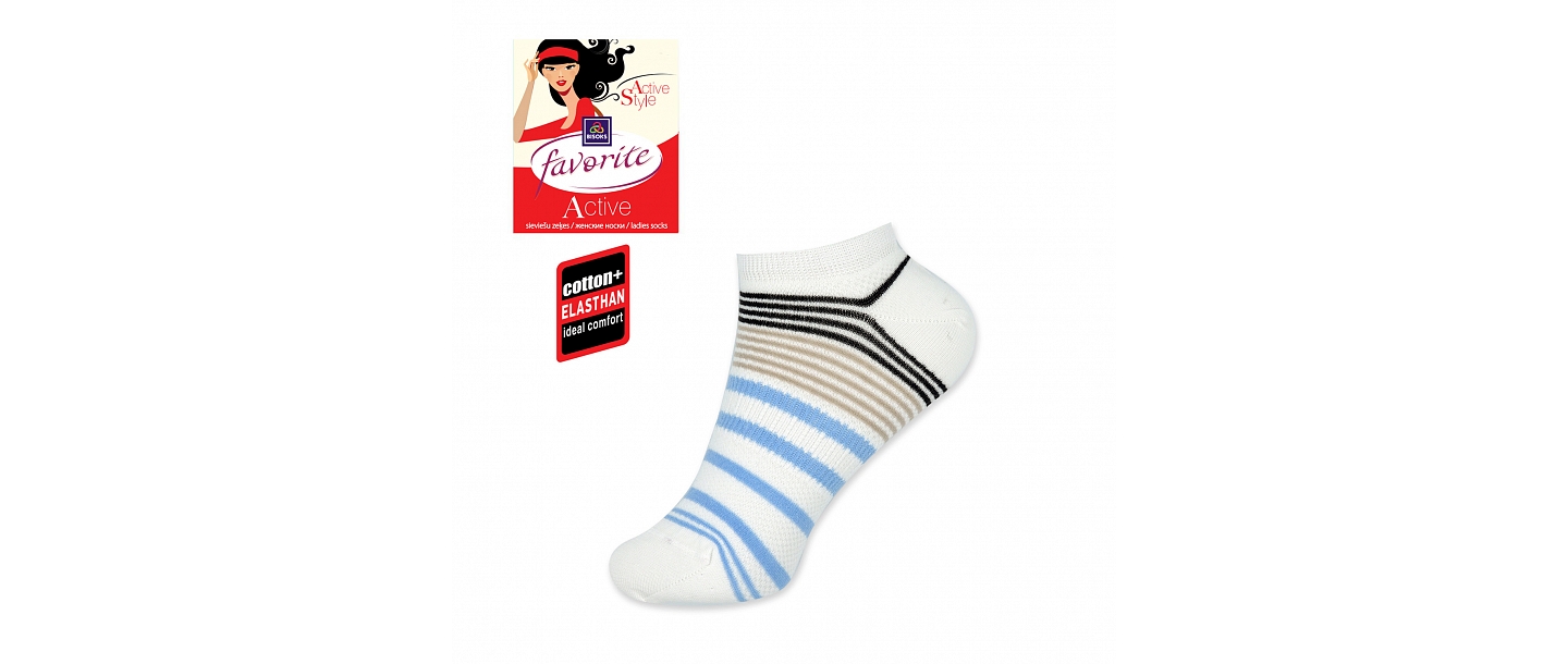 FAVORITE ACTIVE women&amp;#39;s socks. Sock collection, in line with modern fashion trends.