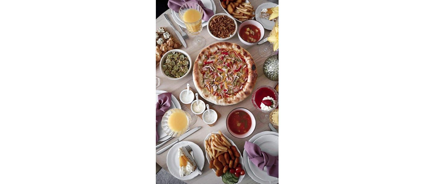 Delicious pizzas in Smiltene