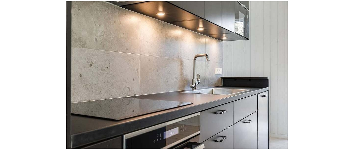 Gray kitchen