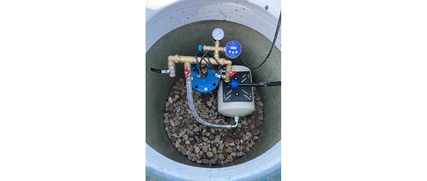 Water sprinkler system installation