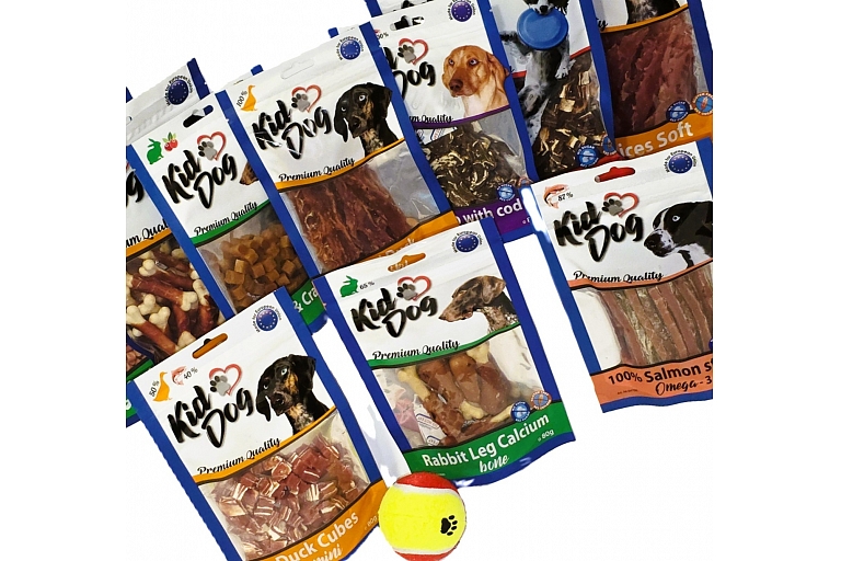 Dog treats for training and daily praise