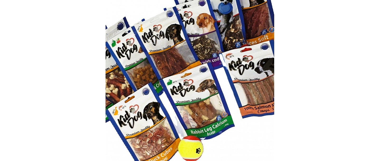 Лакомства для собак Kiddog для дрессировки и ежедневная похвала