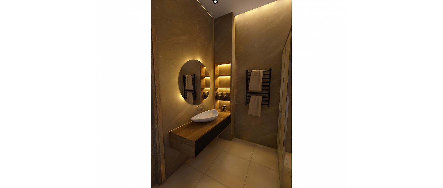 Creation of interior design