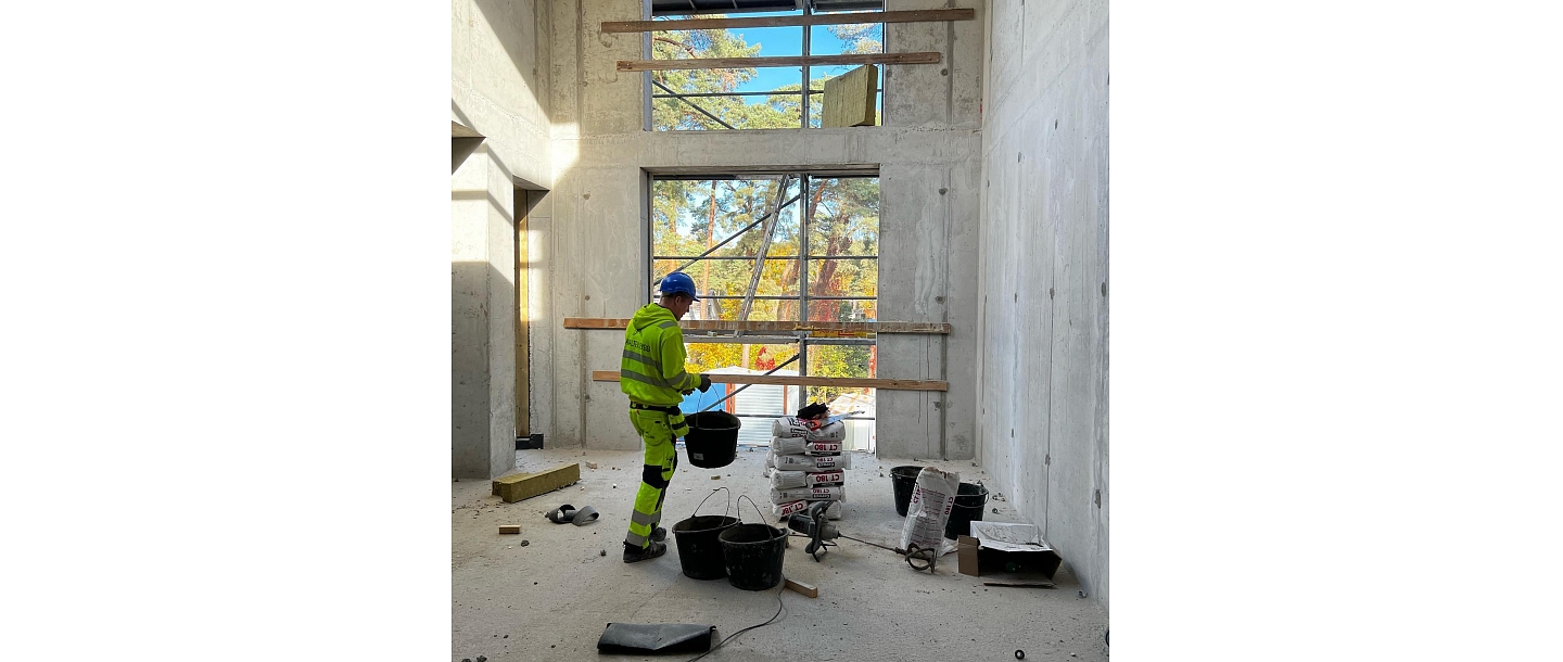 Interior and exterior decoration of buildings