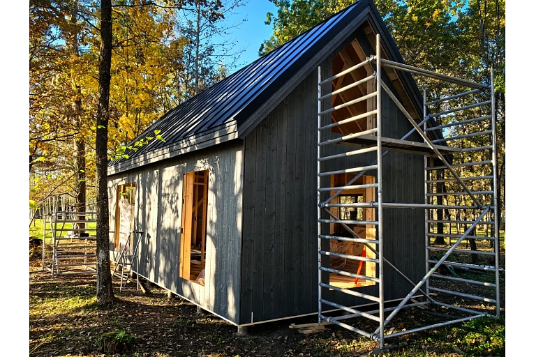 quick-build wooden houses