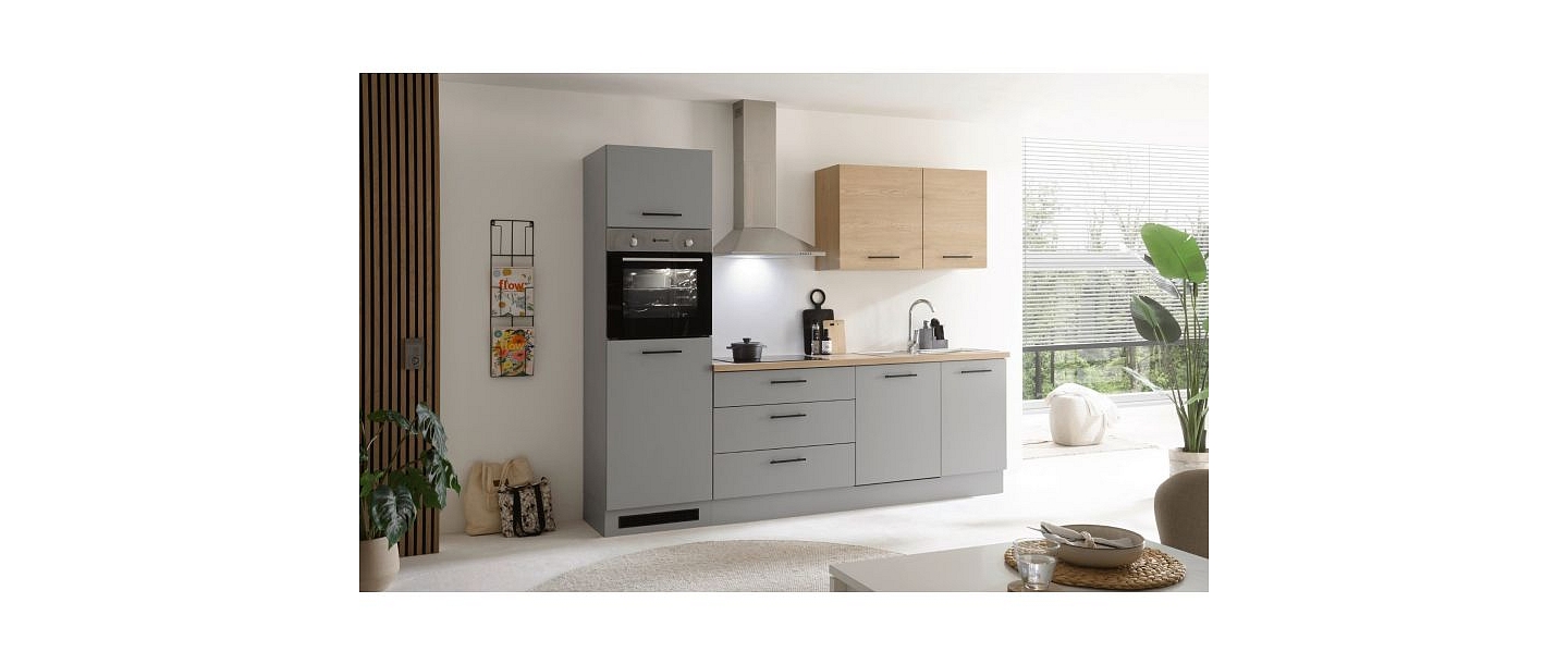 Ready-made kitchens with electrical appliances