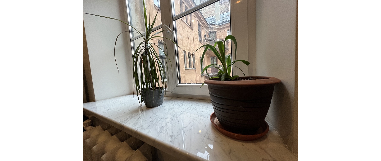 Carrara windowsill