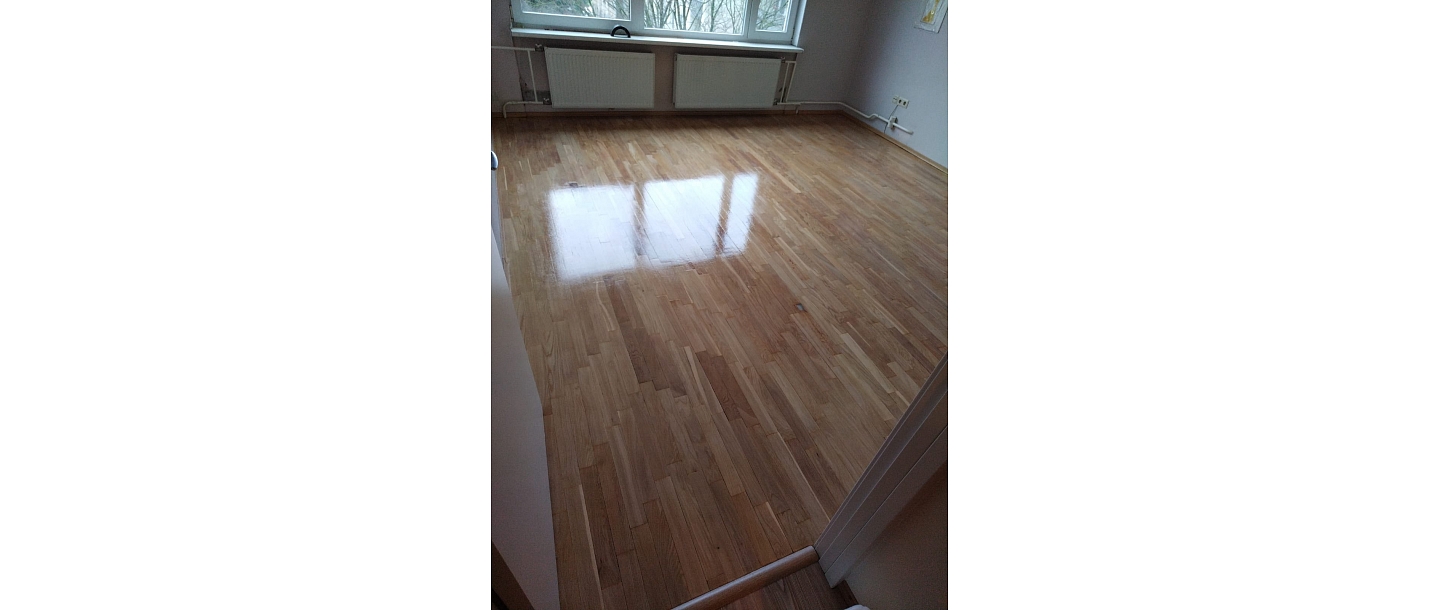 Parquet work in Riga