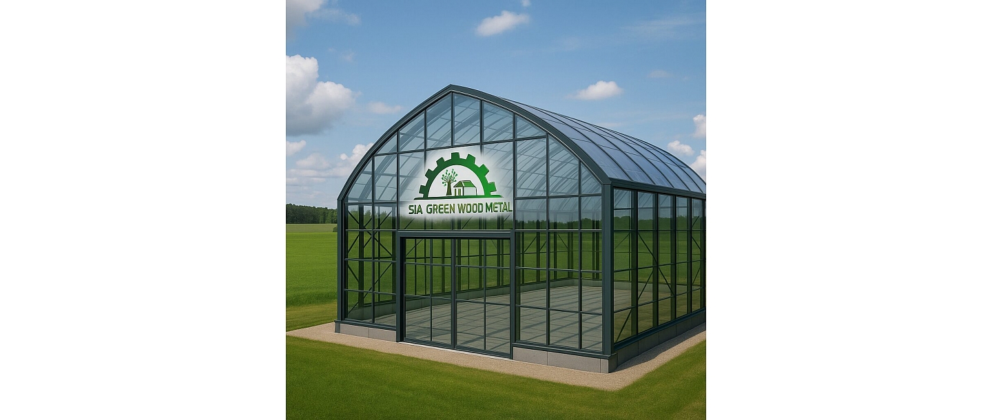 Construction of greenhouses and orangeries