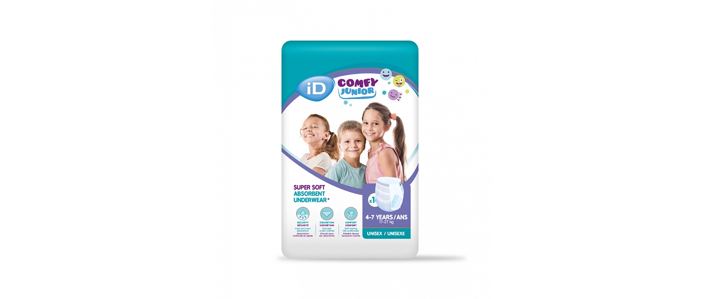 Medical and hygiene products for adults, teenagers and children