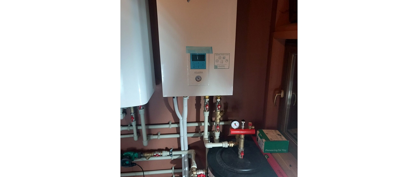 Water boiler installation