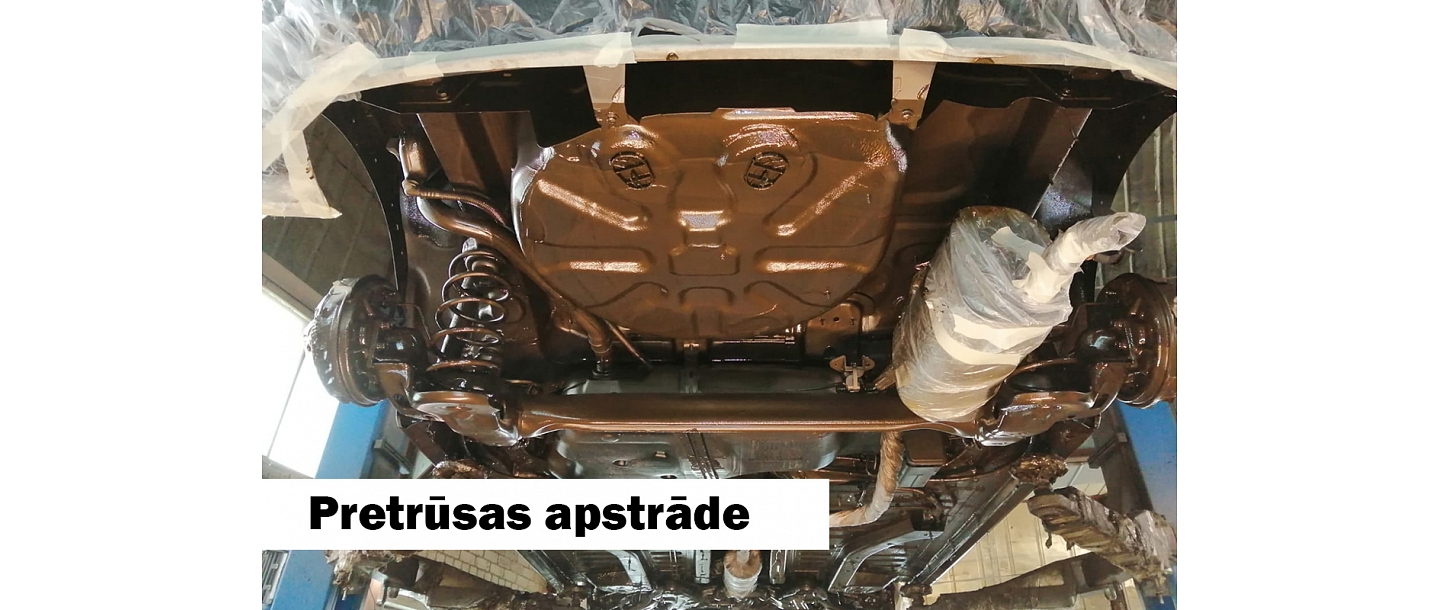 We offer anti-rust treatment of your car, using Mercasol technology, In Kuldiga, In Latvia.
