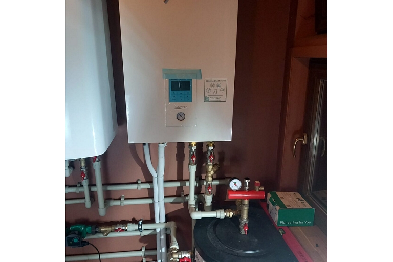 Water boiler installation