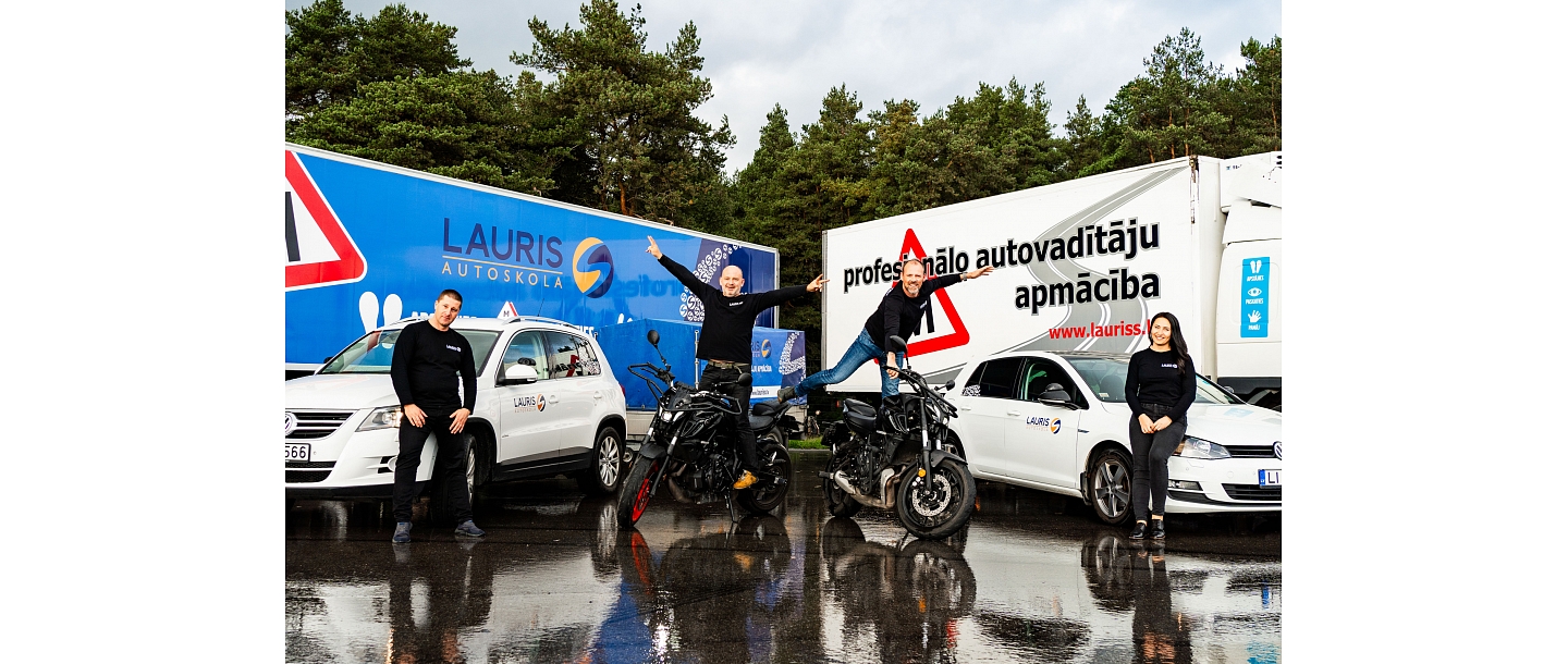 Driving school Lauris - category A