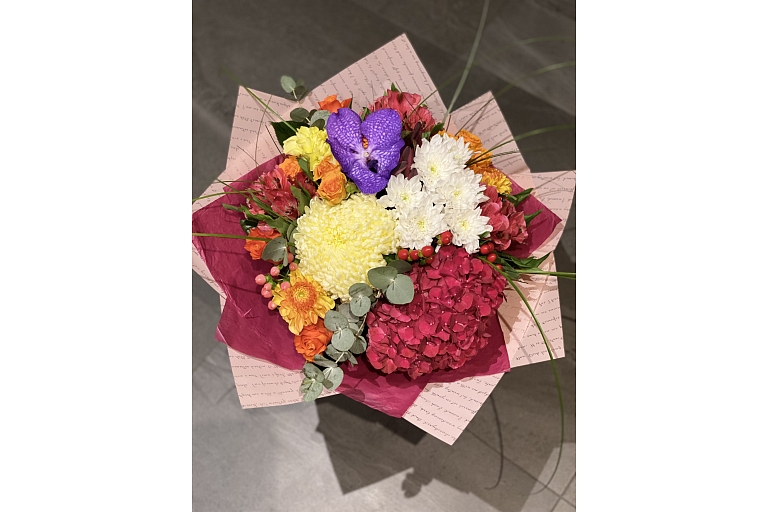 Bouquets in Riga