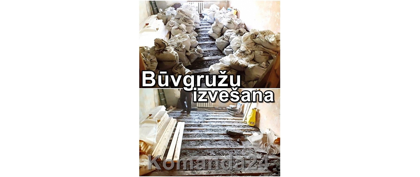 Būvgružu izvešana