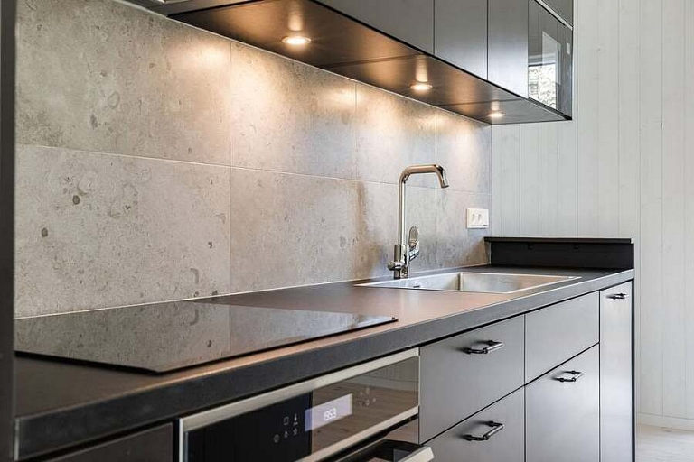 Gray kitchen