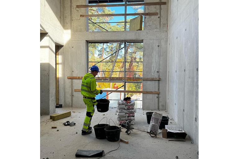 Interior and exterior decoration of buildings