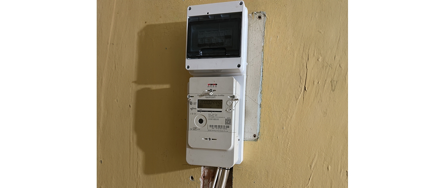 Elektroinstalāciju skaitītājs uzstādīšana