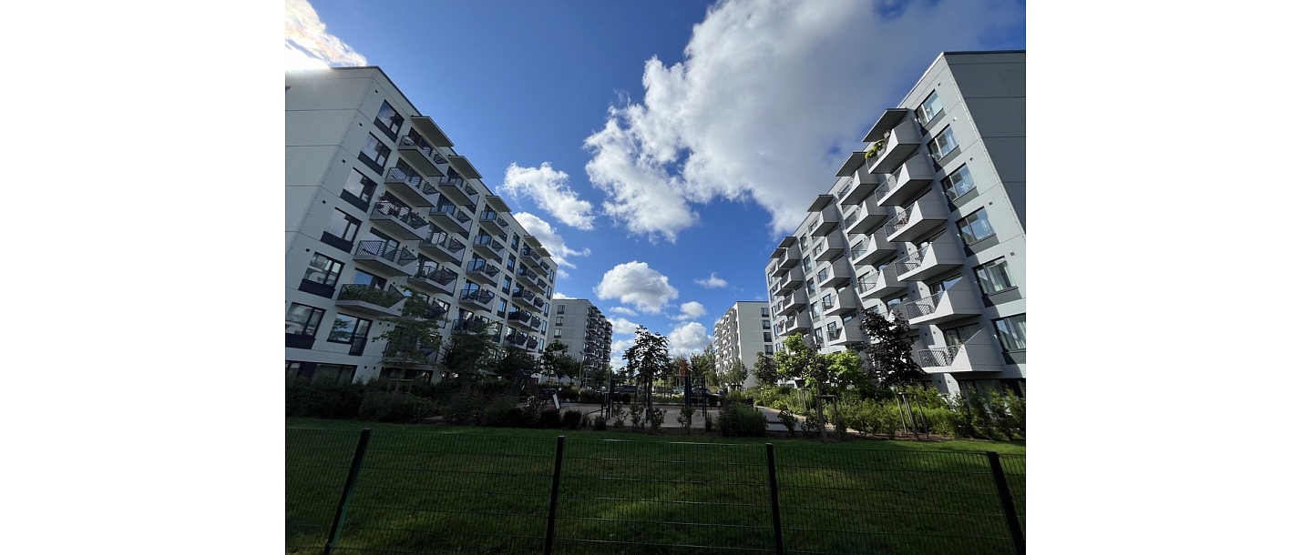 REHAU SYNEGO windows in YIT Silvas houses. Manufacturer, Marupe windows