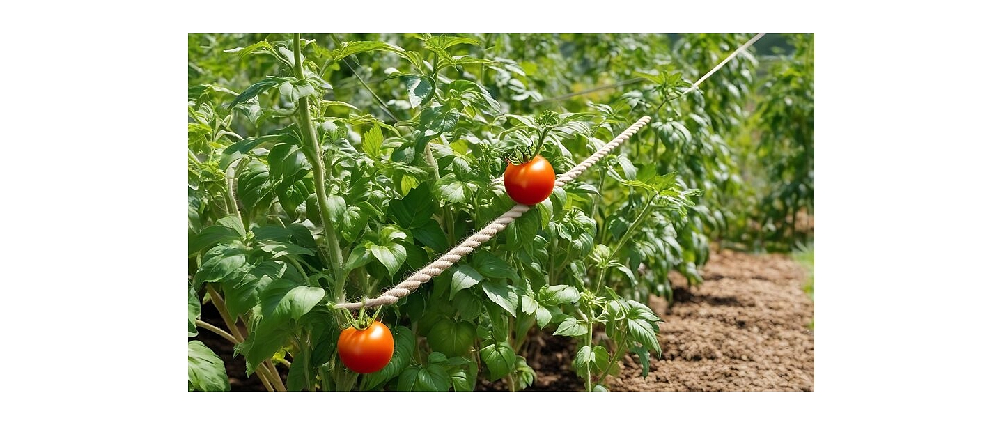 Tomātu un bazilika dārzeņu audzēšana