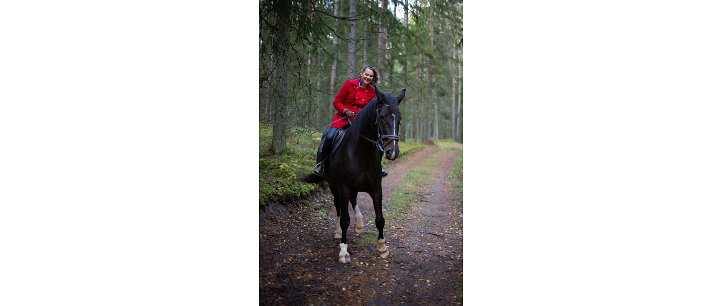 Photo session with horses