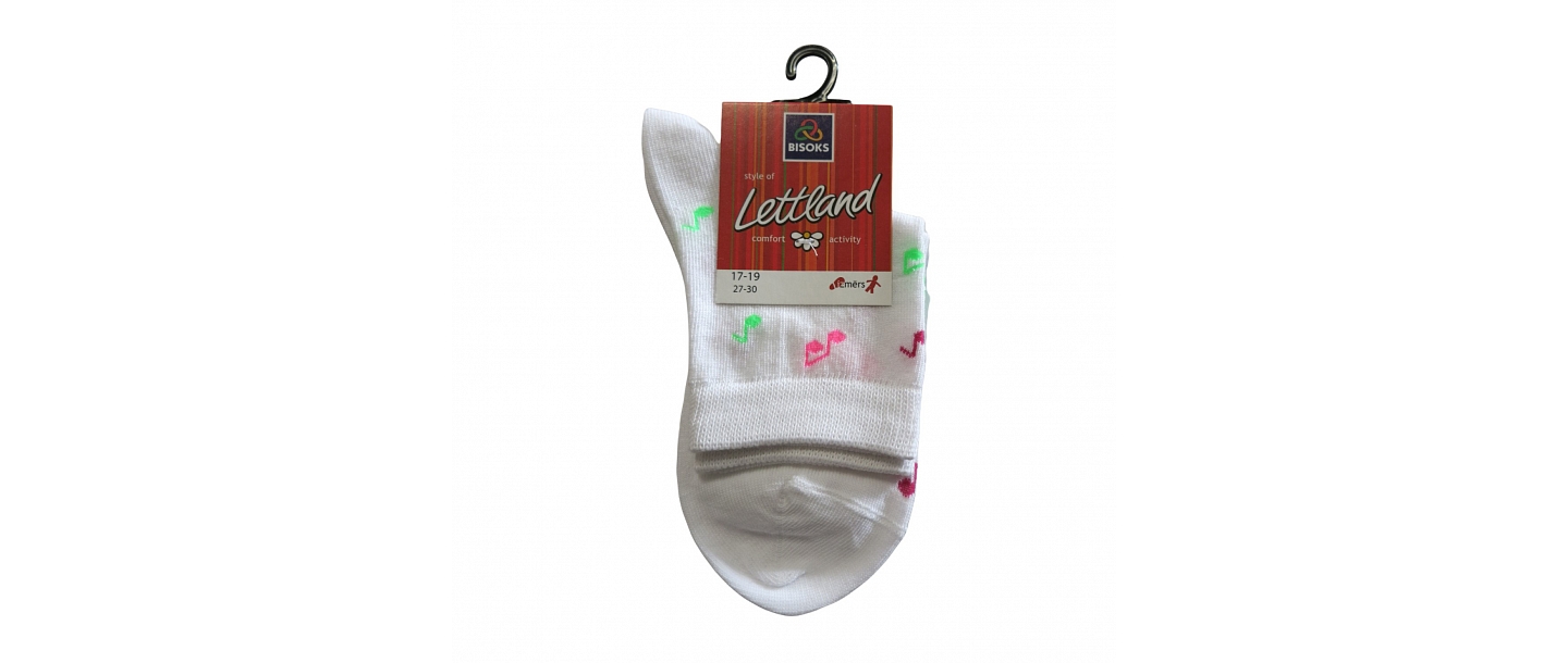 Children&amp;#39;s tights and socks &quot;Style of Lettland&quot; - natural cotton and cotton with elastane - it is the optimal combination of comfort and quality.