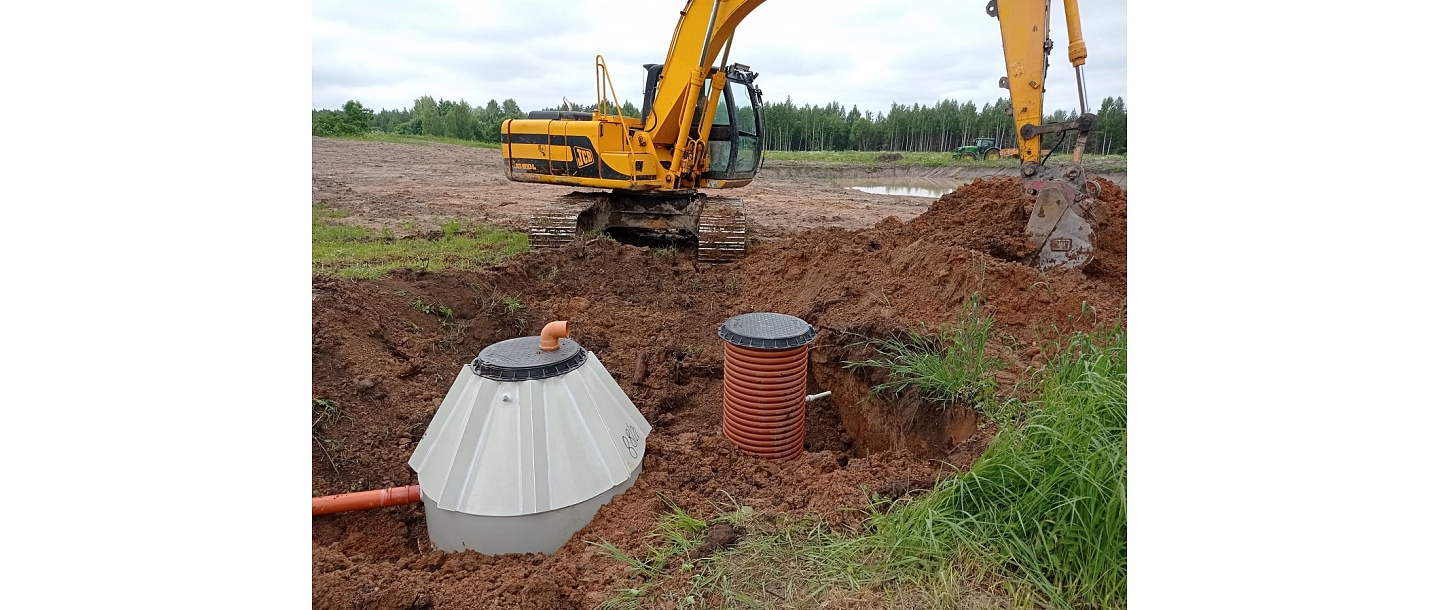 Notekūdeņu bioloģisko attīrīšanas iekārtu uzstādīšana