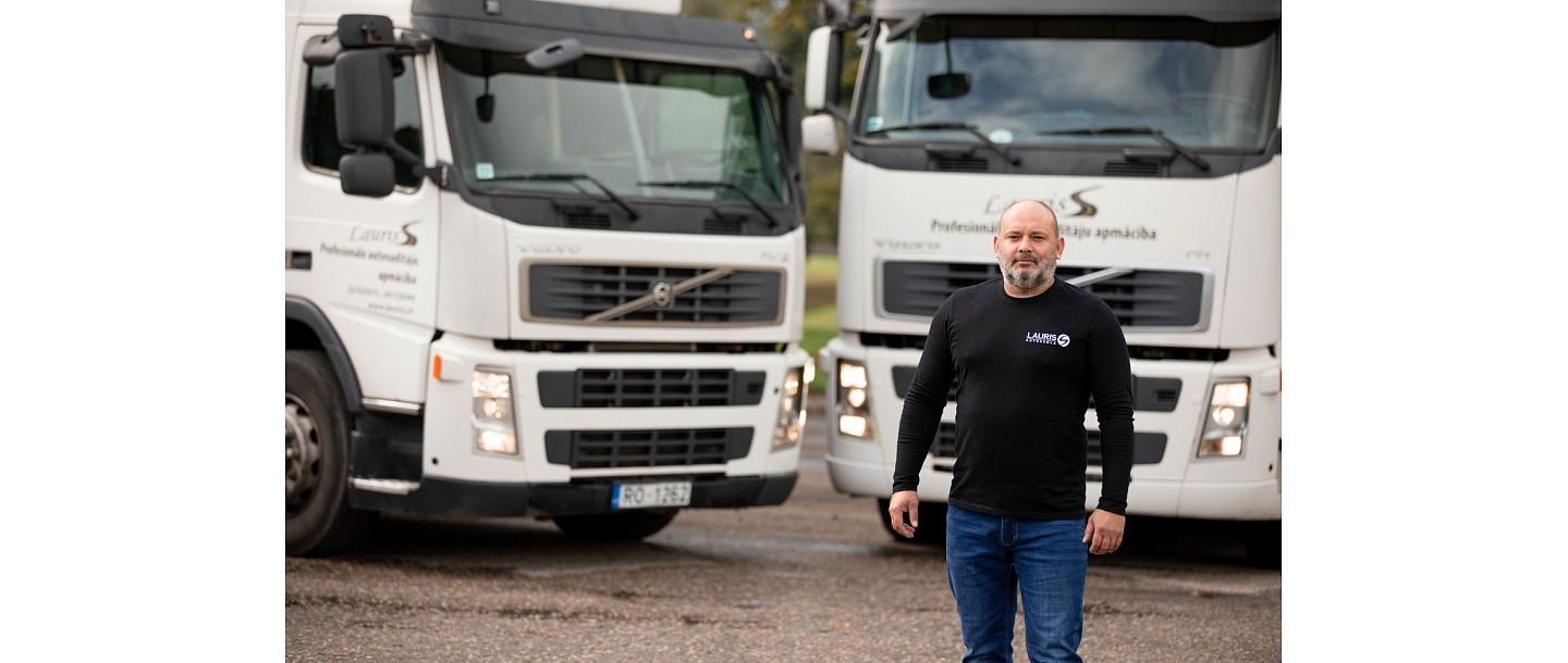 Training for long-distance drivers in Valmiera