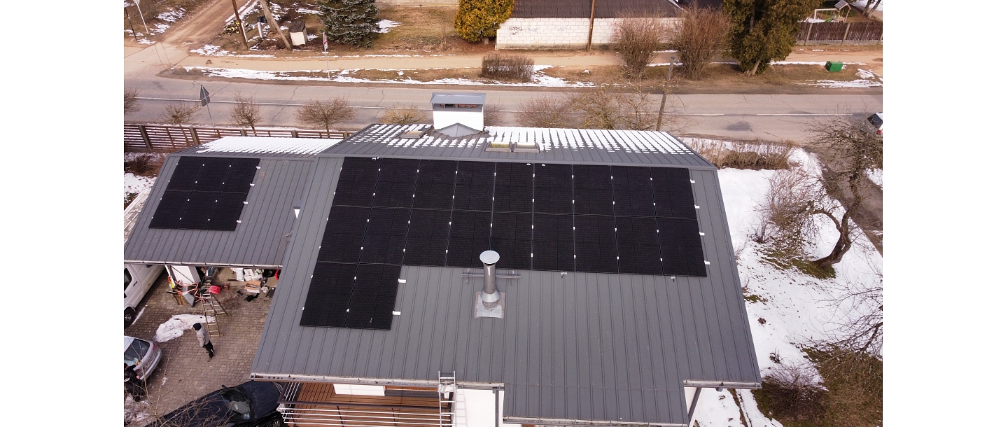 Installation of solar panels