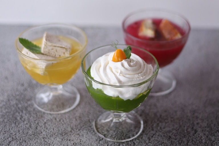 Airy desserts in Lielvārde