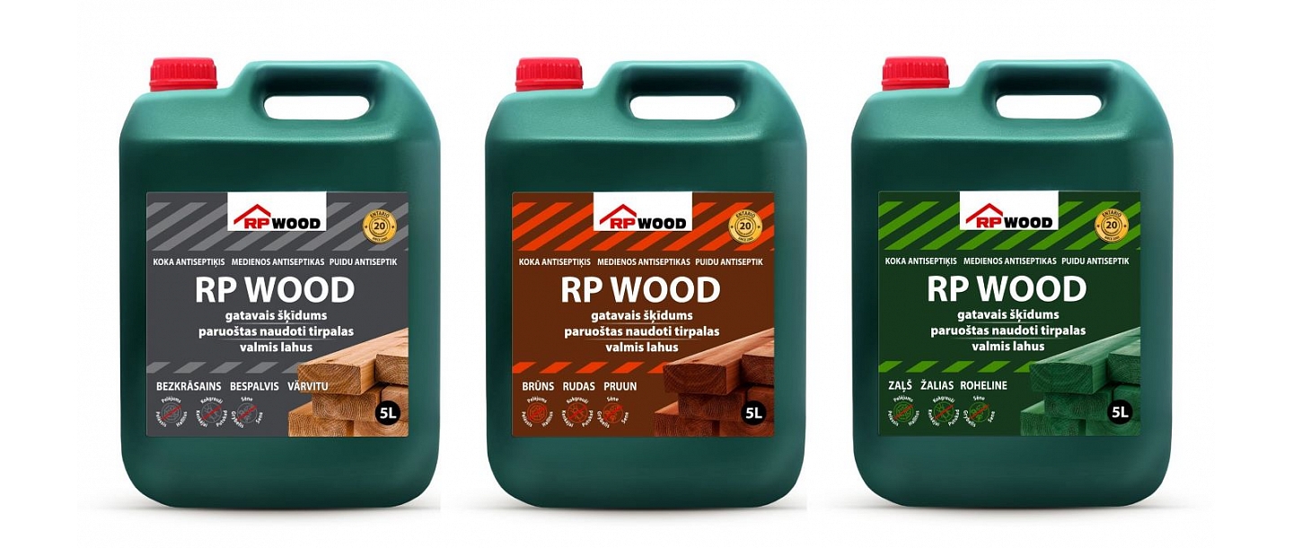 RP WOOD gatavais šķīdums
