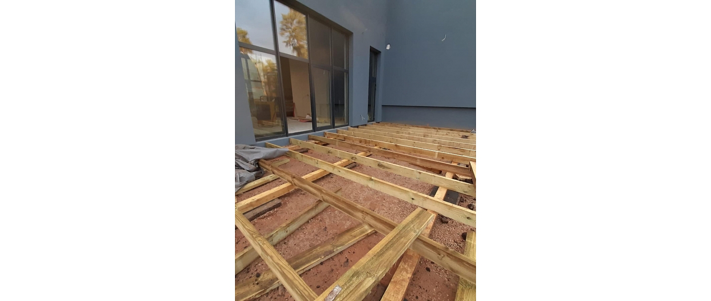 The process of building a quality terrace