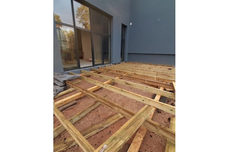 The process of building a quality terrace