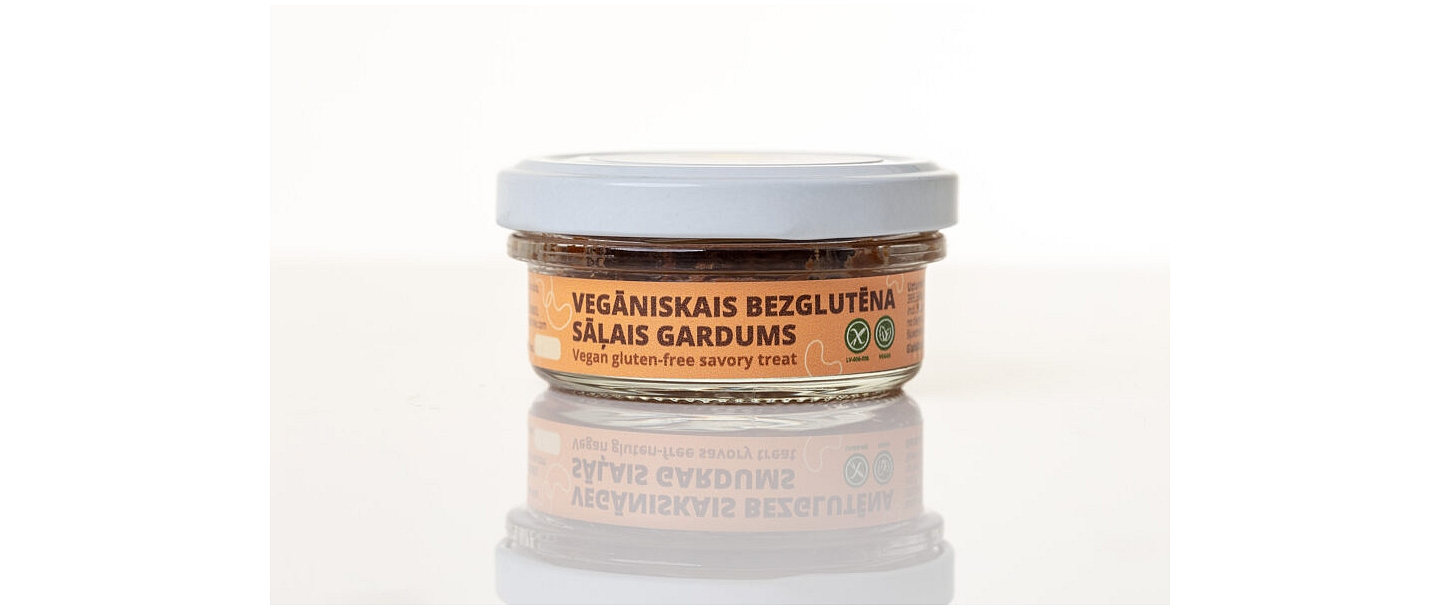 Vegan gluten-free savory treat