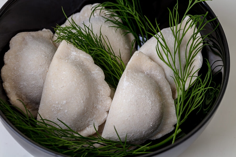 Gluten-free vegan dumplings