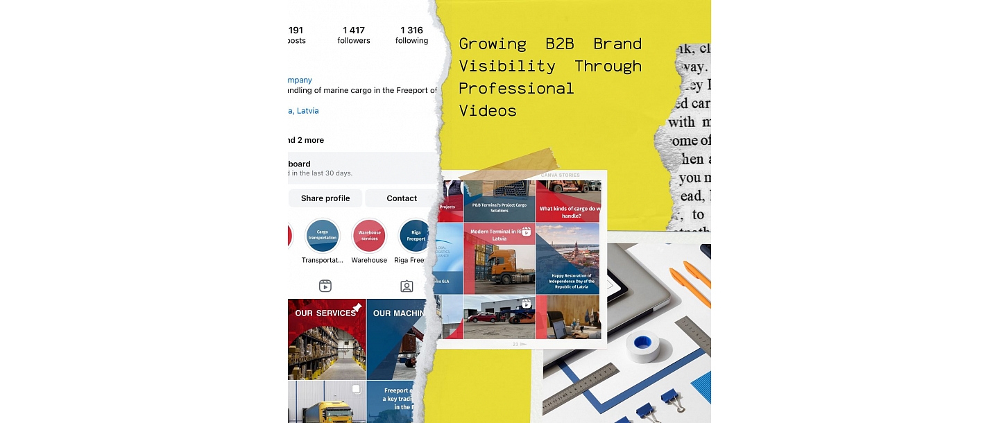 Using videos, to increase B2B brand awareness and engagement.