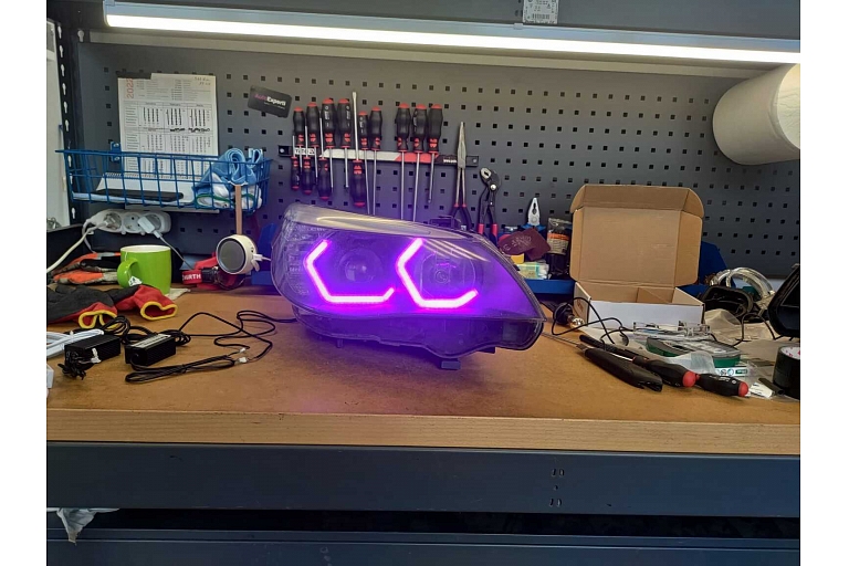 Repair of car lights