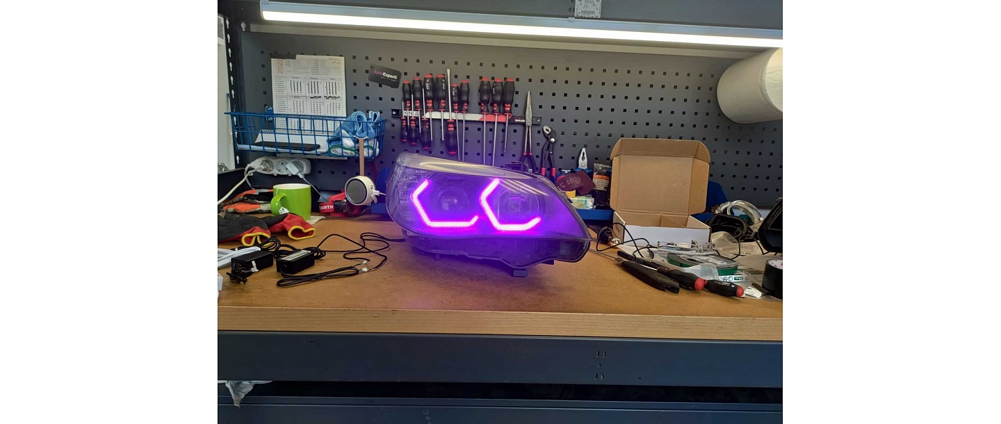 Repair of car lights