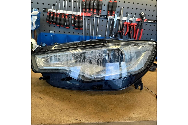 Preventing headlight fogging
