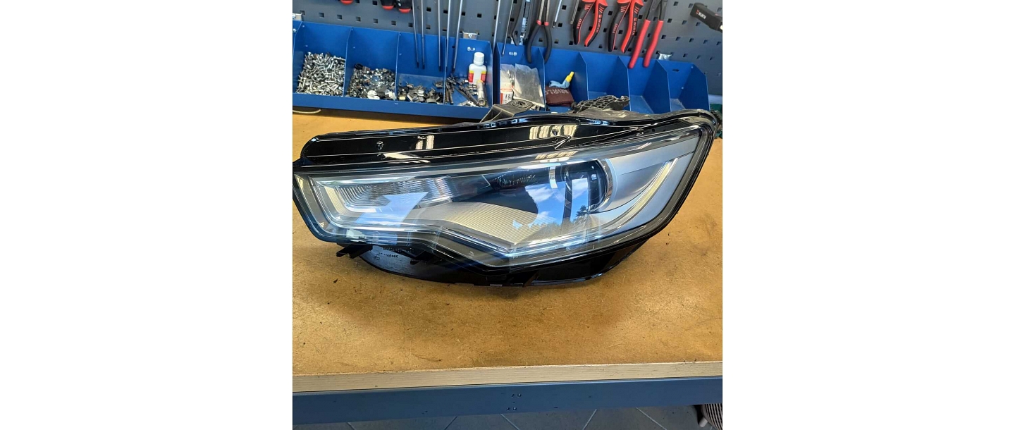 Car headlight restoration