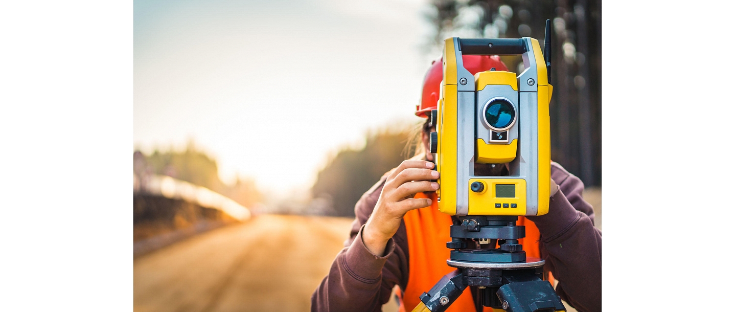 Surveying work with a modern tachymeter