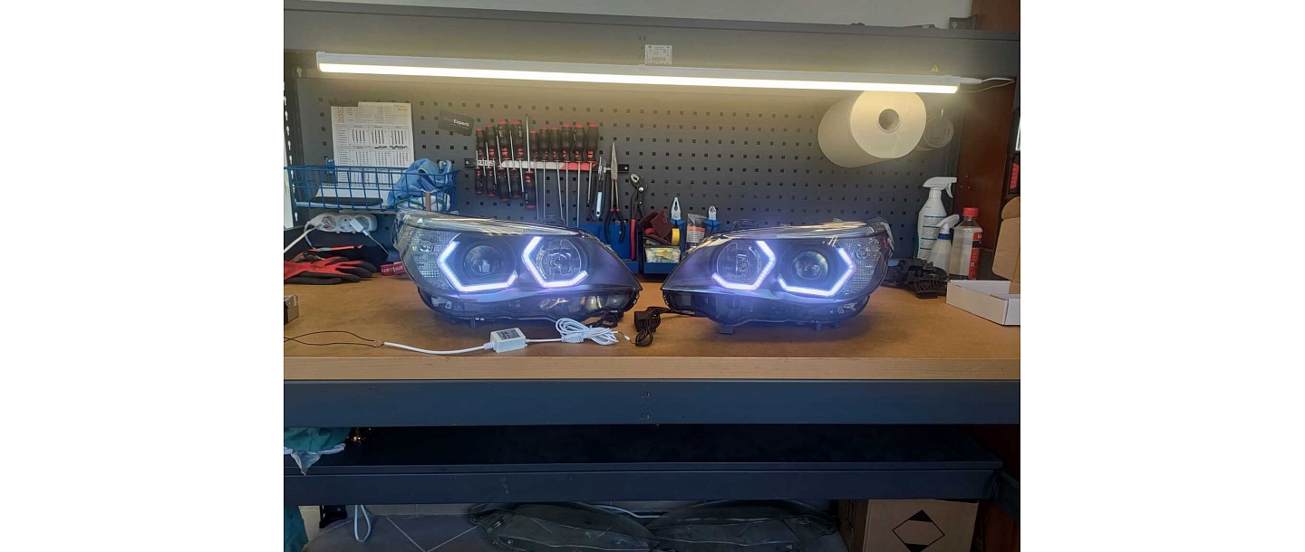 Headlight beam change to EU